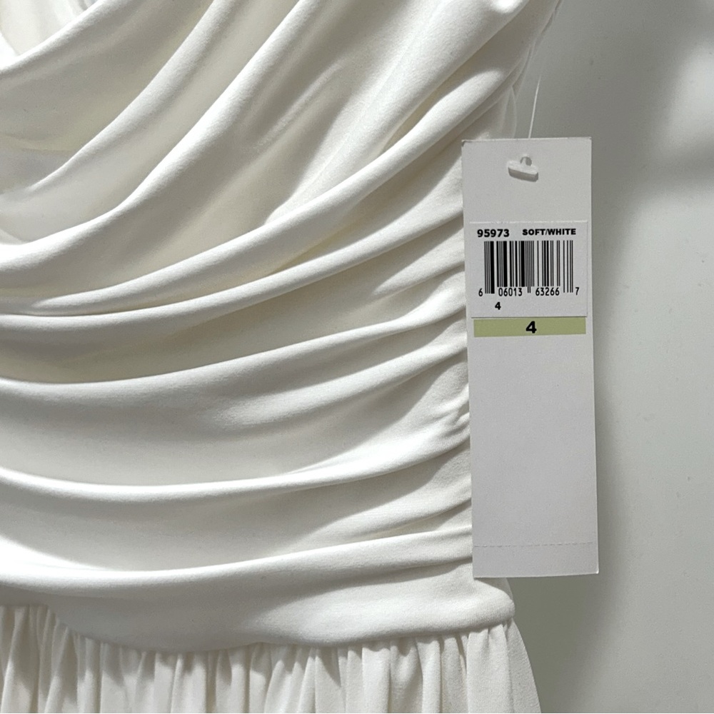 🤍3xHP🤍 Gorgeous White Cocktail Dress - Picture 8 of 16